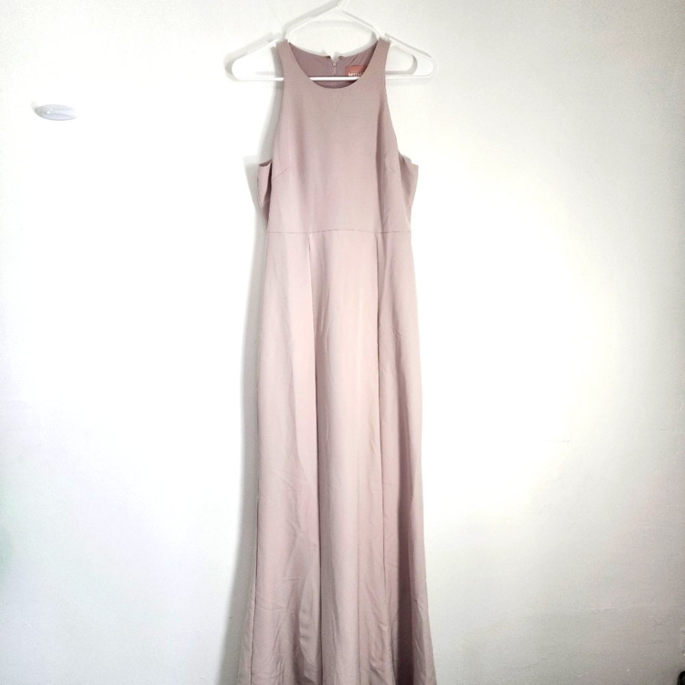 Show Me Your Mumu Elegant Sleeveless Maxi Dress - Cream Size Small